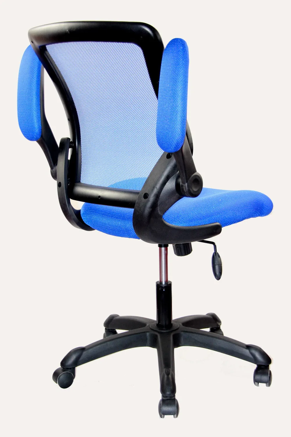 Techni Mobili Mesh Task Chair-Flip-Up Arms