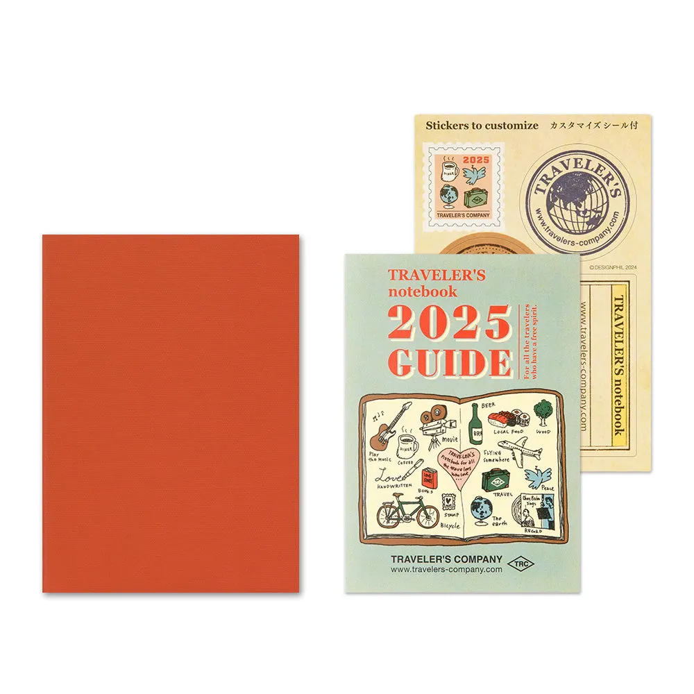 Traveler's Company 2025 - Monthly Diary Refill (Passport)