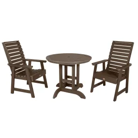 Weatherly 3pc 36in Round Dining Set - Dining Height