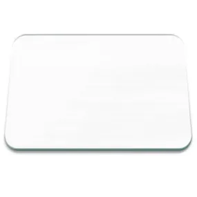 White Glass Worktop Saver - Large