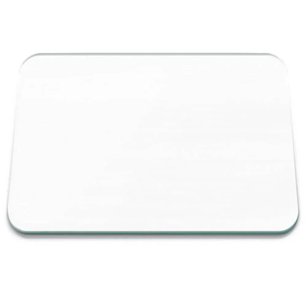 White Glass Worktop Saver - Large