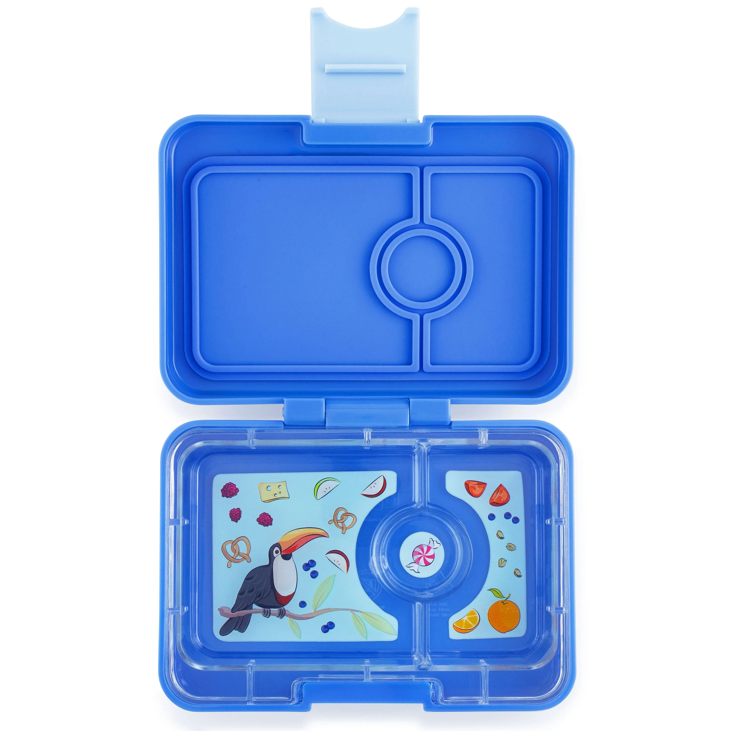 Yumbox Mini Snack Jodhpur Blue 3 Compartment Lunch Box