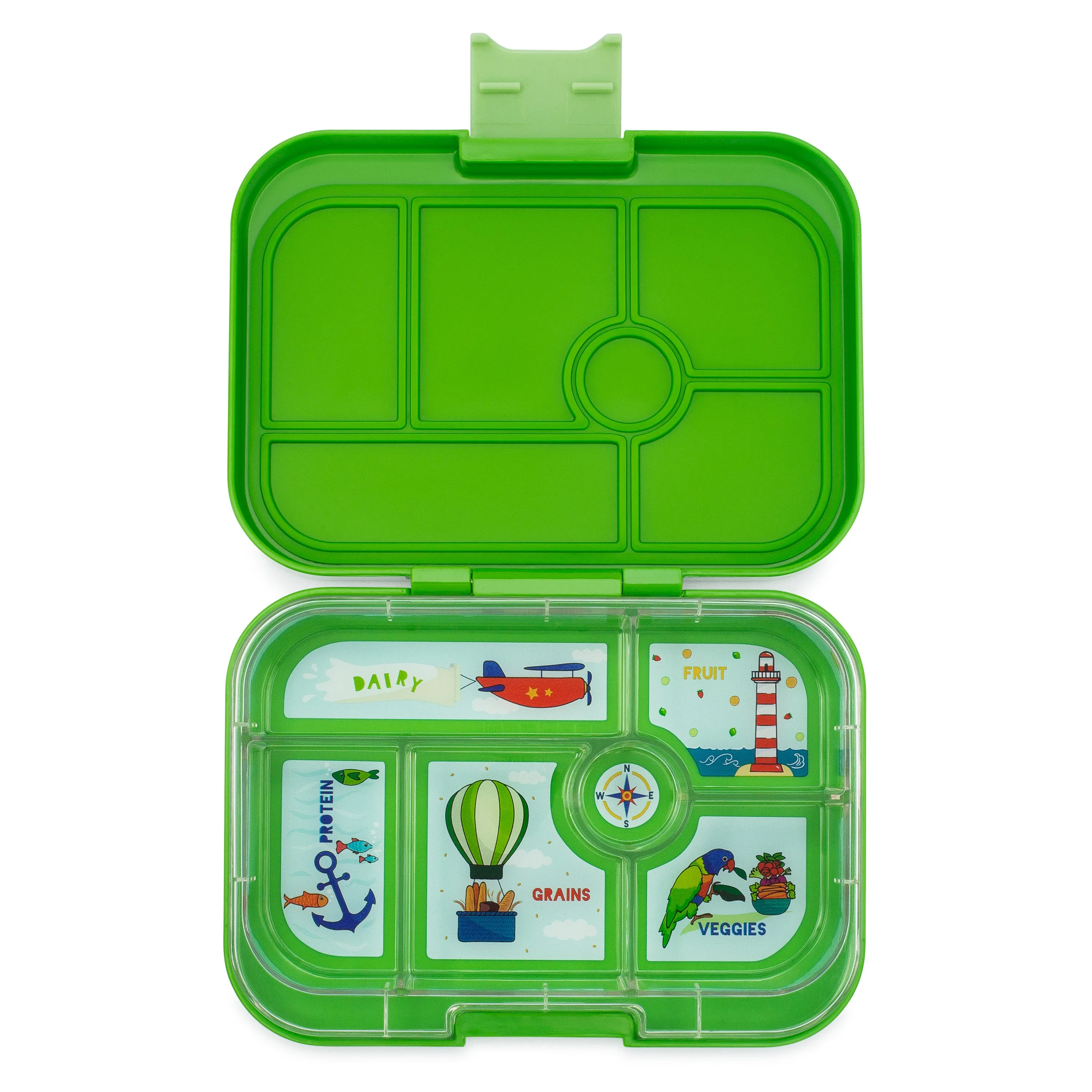 Yumbox Original Cilantro Green 6 Compartment Lunch Box