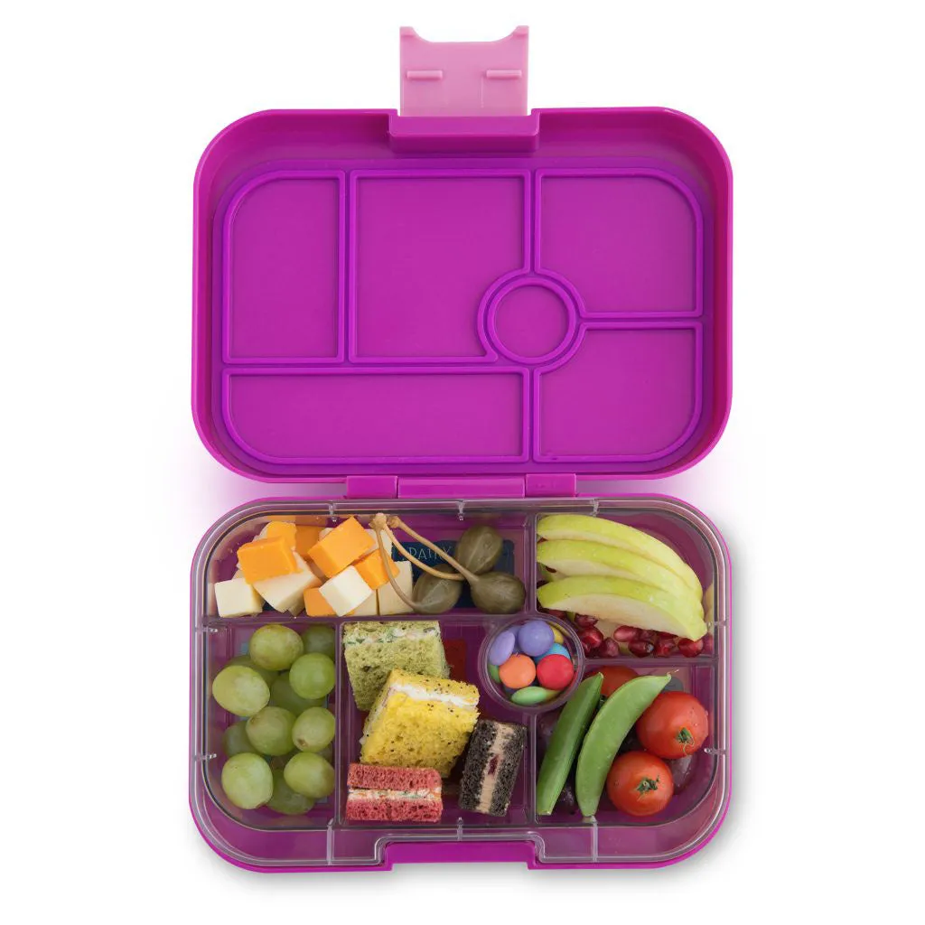 Yumbox Original with Paris Tray Bijoux Purple 6-Compartment Lunch Box