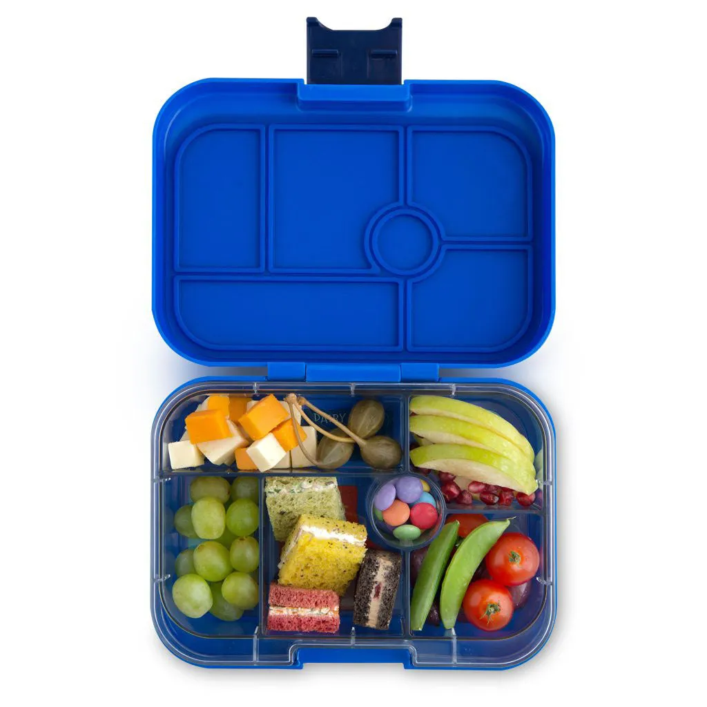 Yumbox Original with Rocket Tray Neptune Blue 6-Compartment Lunch Box